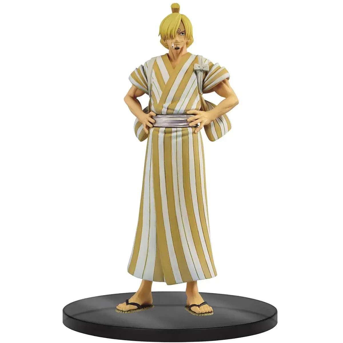 One Piece - Kimono Sanji Figure (7") - Banpresto - The Grandline Men: Wanokuni Series (Volume 5), Deluxe Figure (DXF) Series