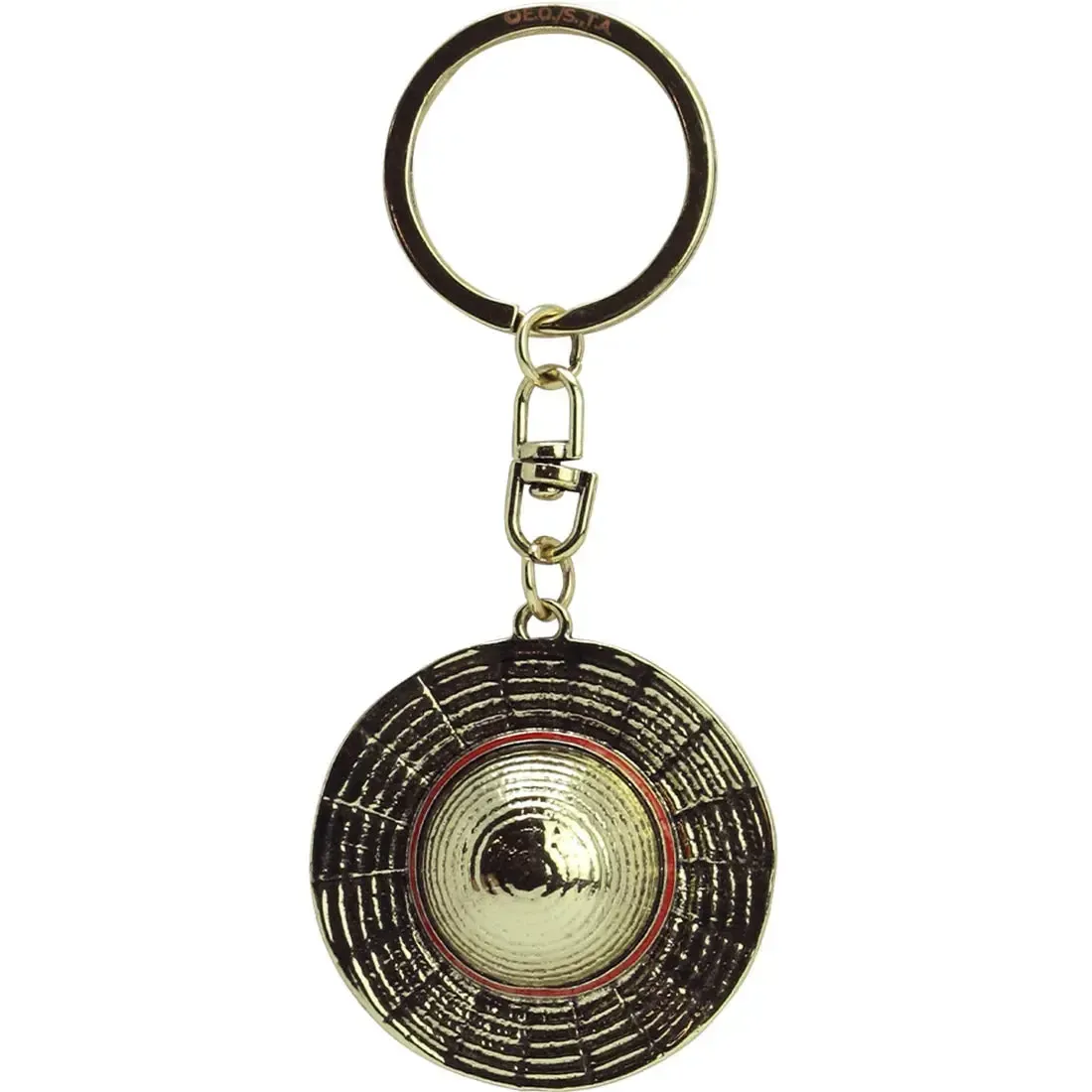 One Piece - Luffy's Straw Hat 3D Keychain (Metal) - ABYstyle - Image 2