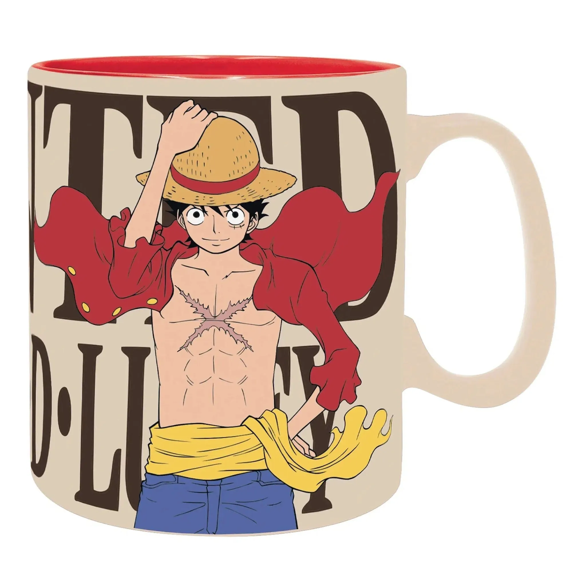 One Piece - Monkey D. Luffy Mug & Coaster Gift Set (16 oz.) - ABYstyle - Image 2
