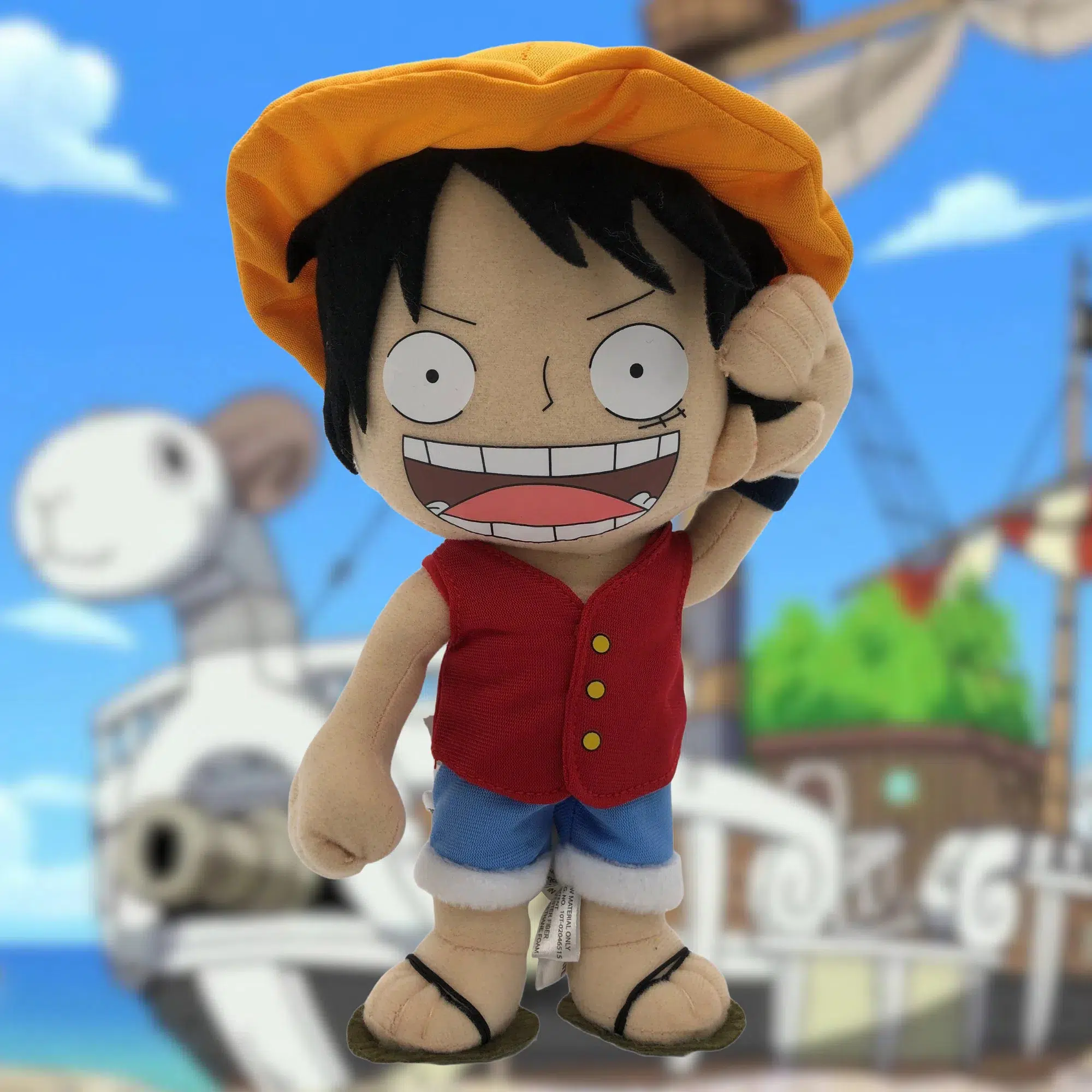 One Piece - Monkey D. Luffy Plush (9") - Great Eastern - Image 2