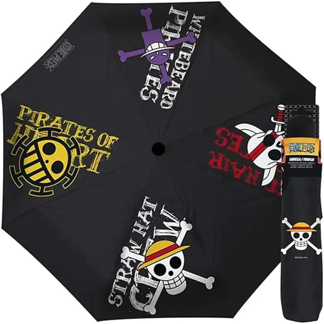 One Piece- Pirate Crew Jolly Rogers Umbrella (Polyester) - ABYstyle - Image 2