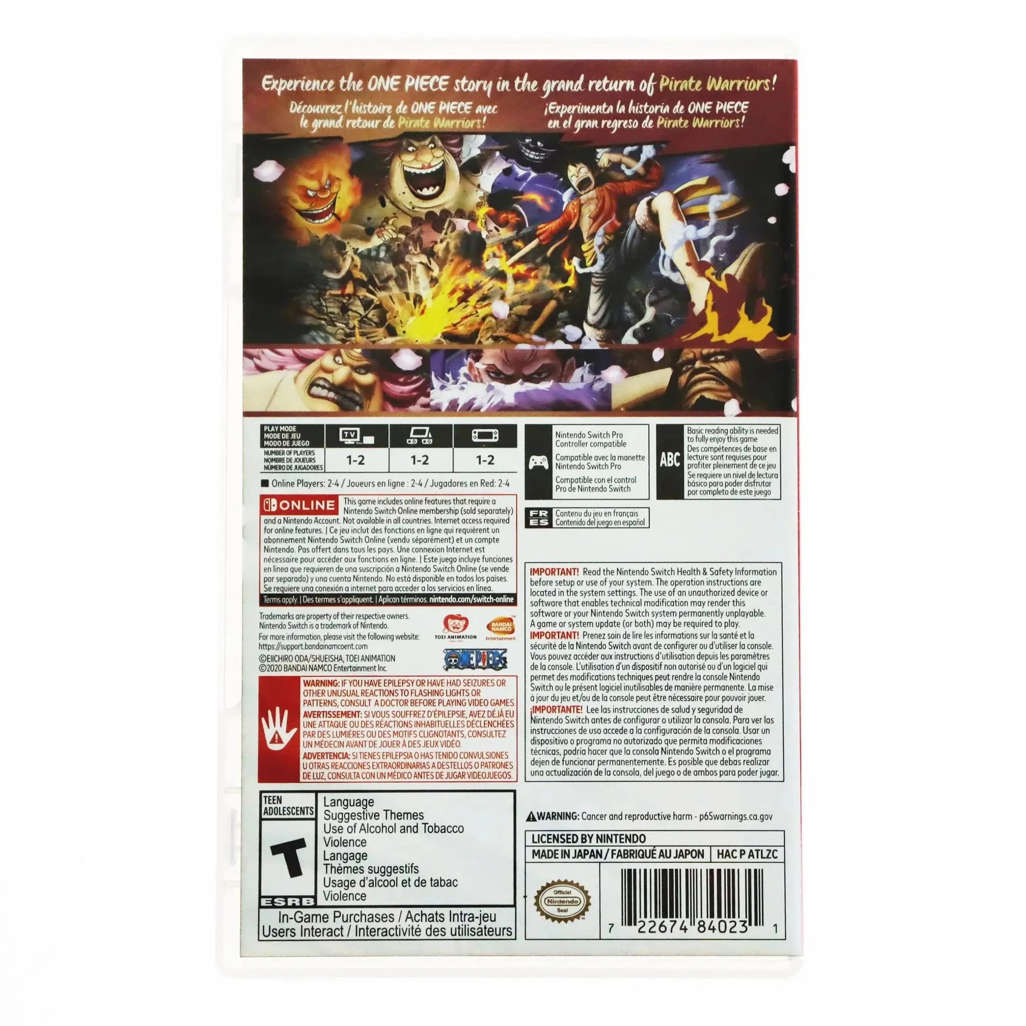 One Piece: Pirate Warriors 4 - Nintendo Switch - Image 3