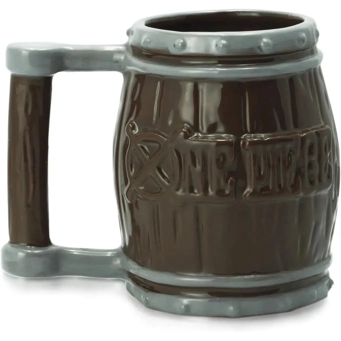 One Piece - Straw Hat Jolly Roger Barrel 3D Ceramic Mug (12 oz.) - ABYstyle - Image 2