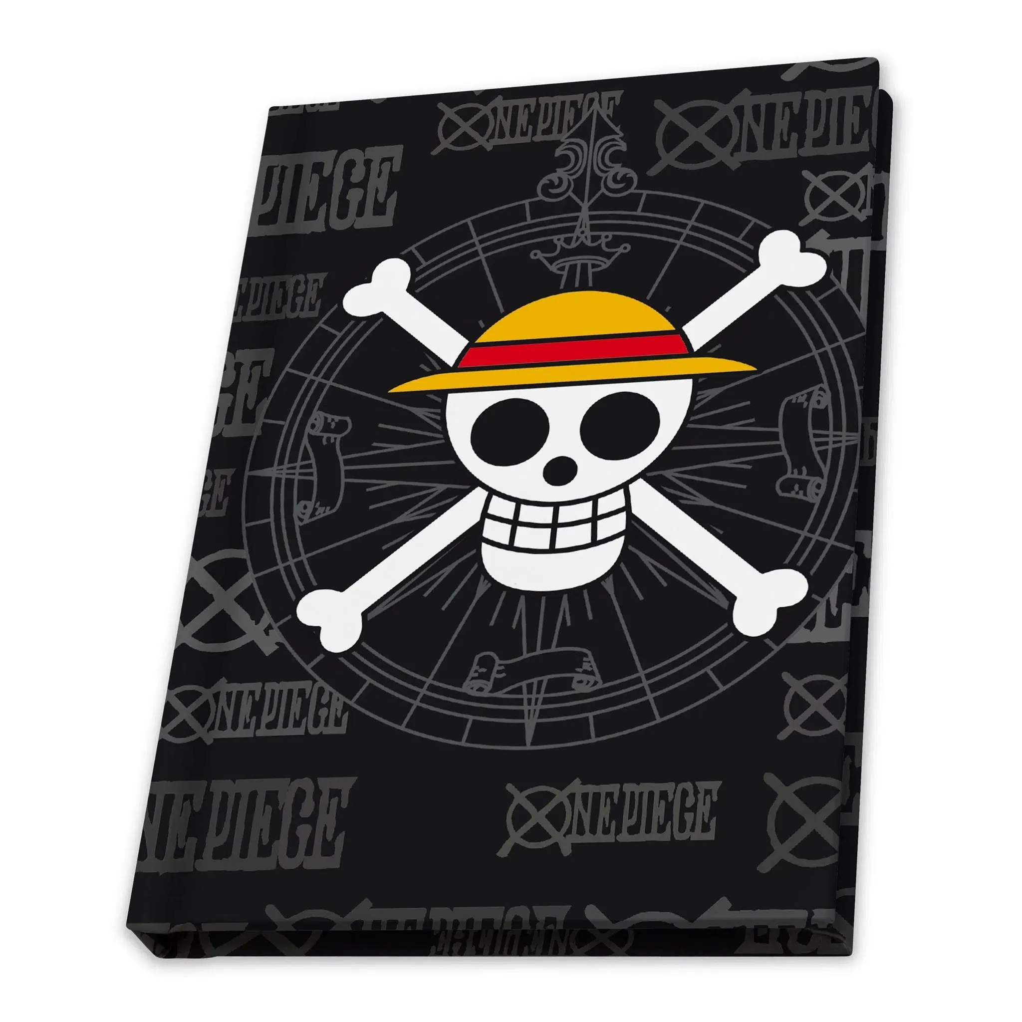 One Piece - Straw Hat Pirates 3-Piece Gift Set - ABYstyle - Drinking Glass, Pin Badge, Notebook - Image 4