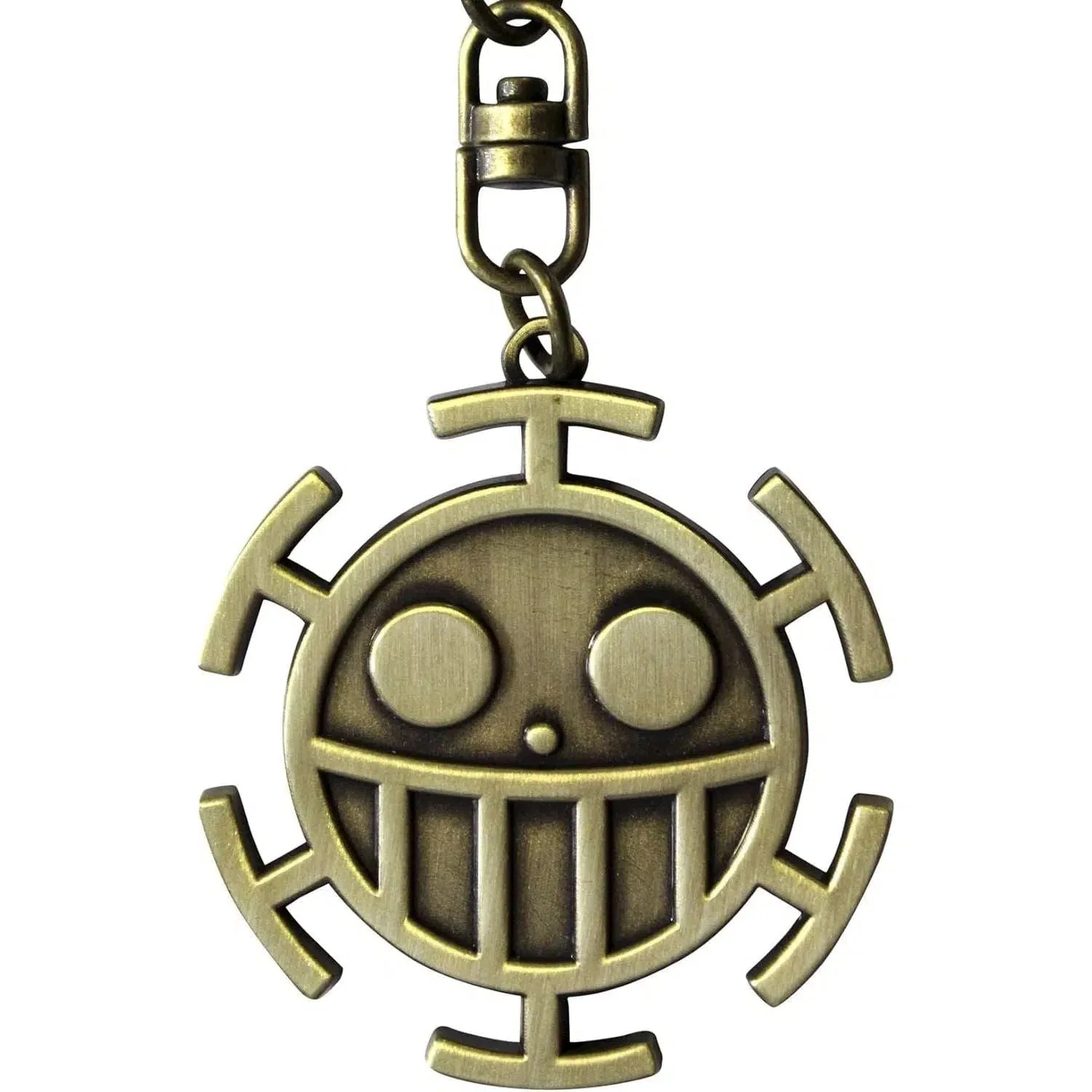 One Piece - The Heart Pirates Jolly Roger 3D Keychain (Metal) - ABYstyle - Image 3