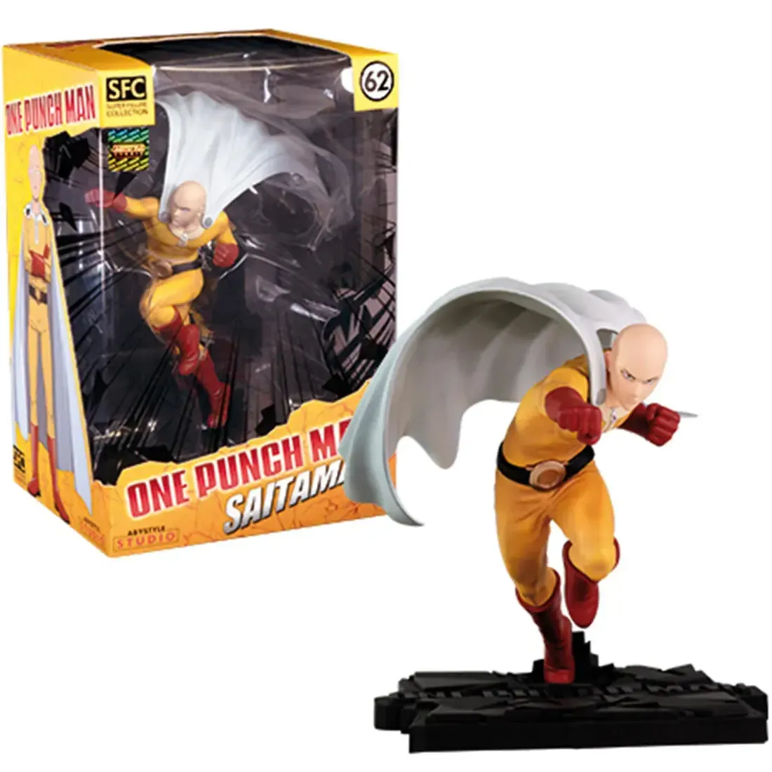 One-Punch Man - Saitama Punch Figure (6.3") - ABYstyle - Super Figure Collection Series (SFC: 62) - Image 2