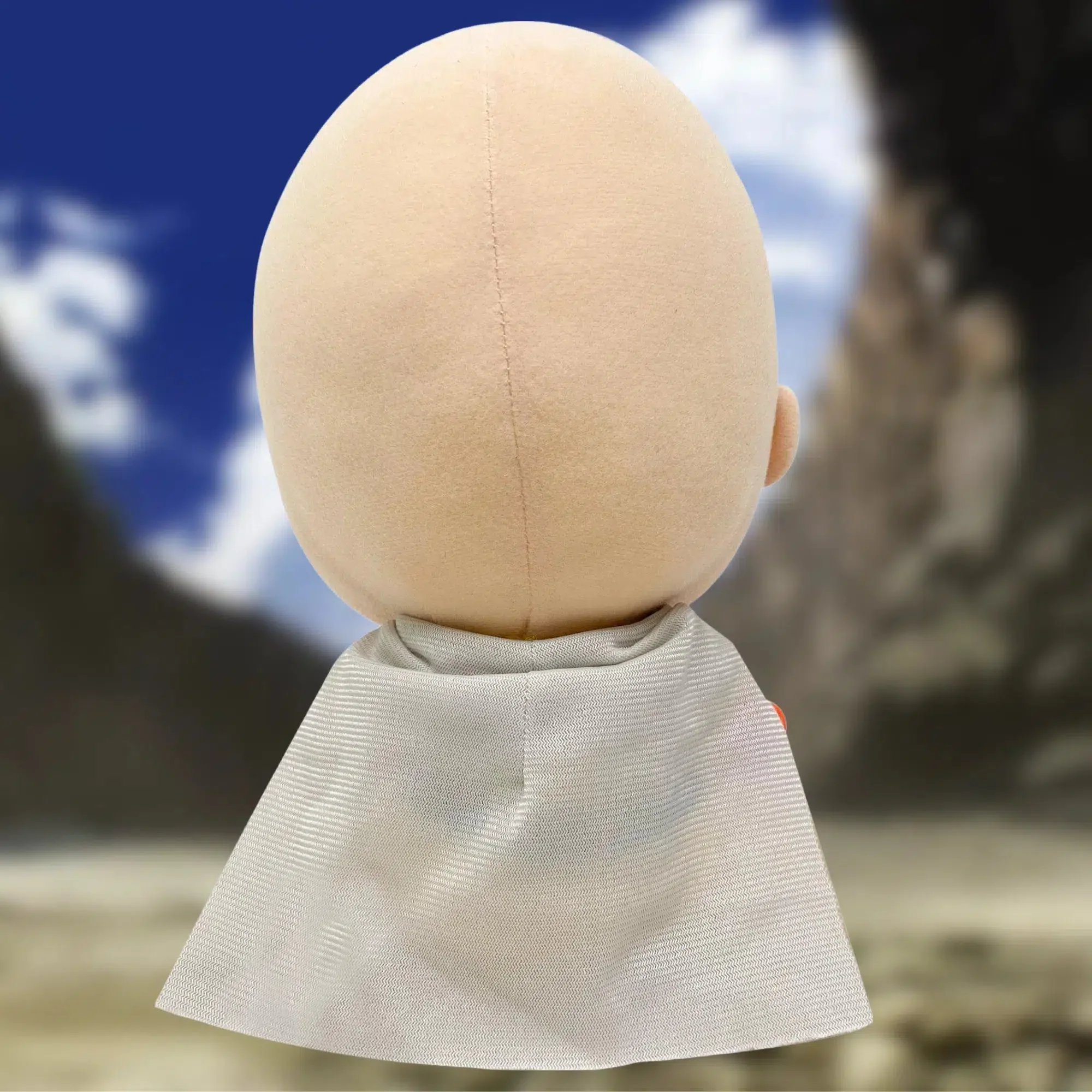 One-Punch Man - Sitting Saitama Plush (7") - Great Eastern - Image 4