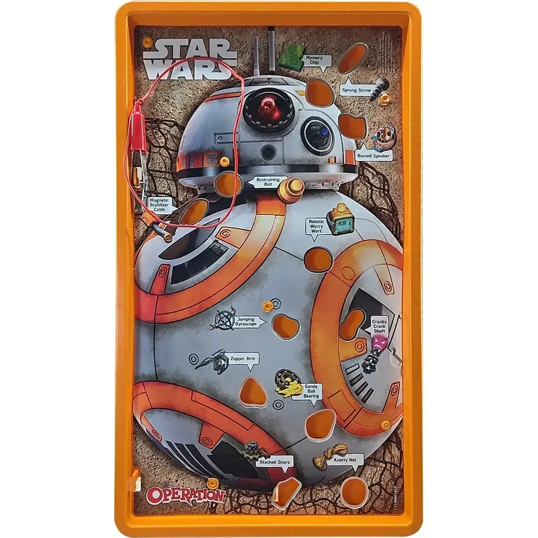 Operation: Star Wars BB-8 Edition - Dexterity Science Fiction Board Game for Family, Adults, and Children (1+ Players, Ages 6+) - USAopoly - Image 4