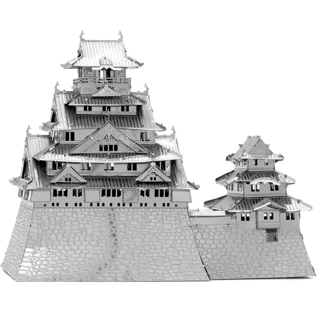 Osaka Castle Figure Model Kit (Steel, Challenging Difficulty) - Fascinations - Metal Earth Premium Series - Image 6