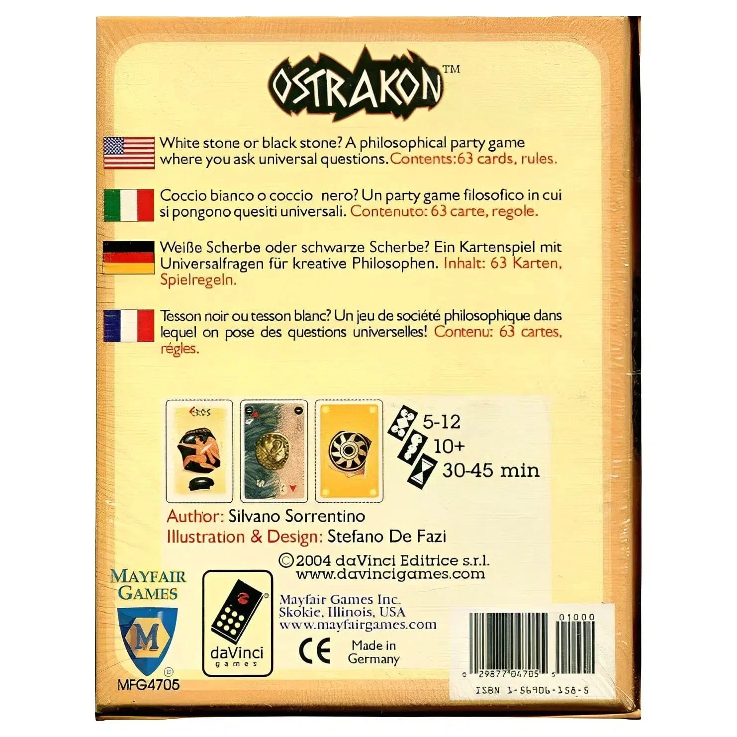 Ostrakon - Card Game - Mayfair Games - Image 4