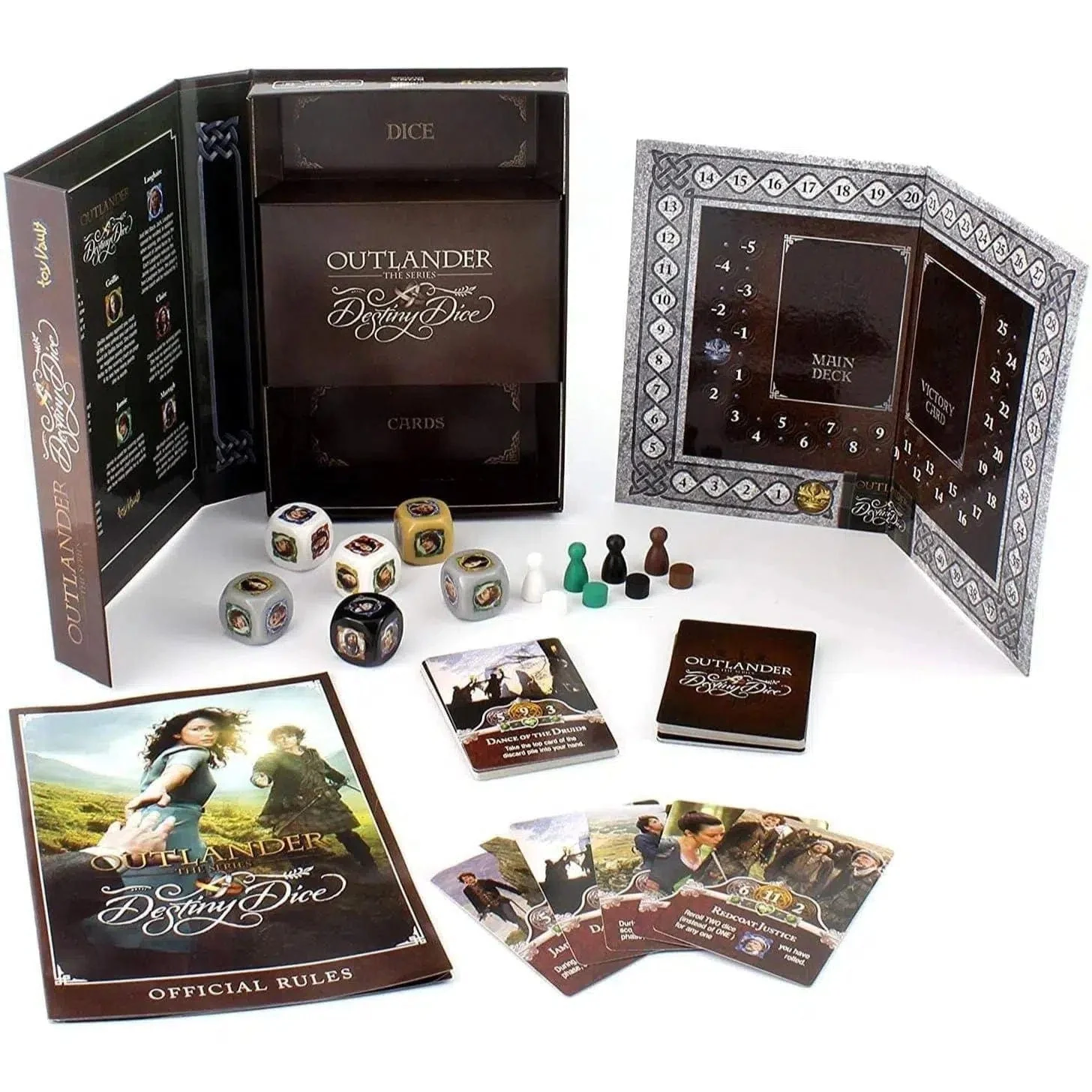 Outlander The Series: Destiny Dice - Board Game - Toy Vault - Image 2