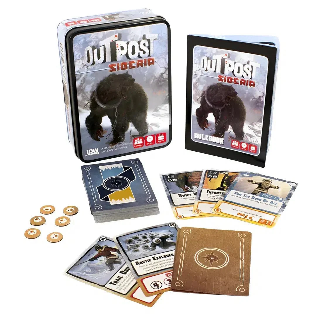 Outpost Siberia - Card Game - IDW Games - Image 2