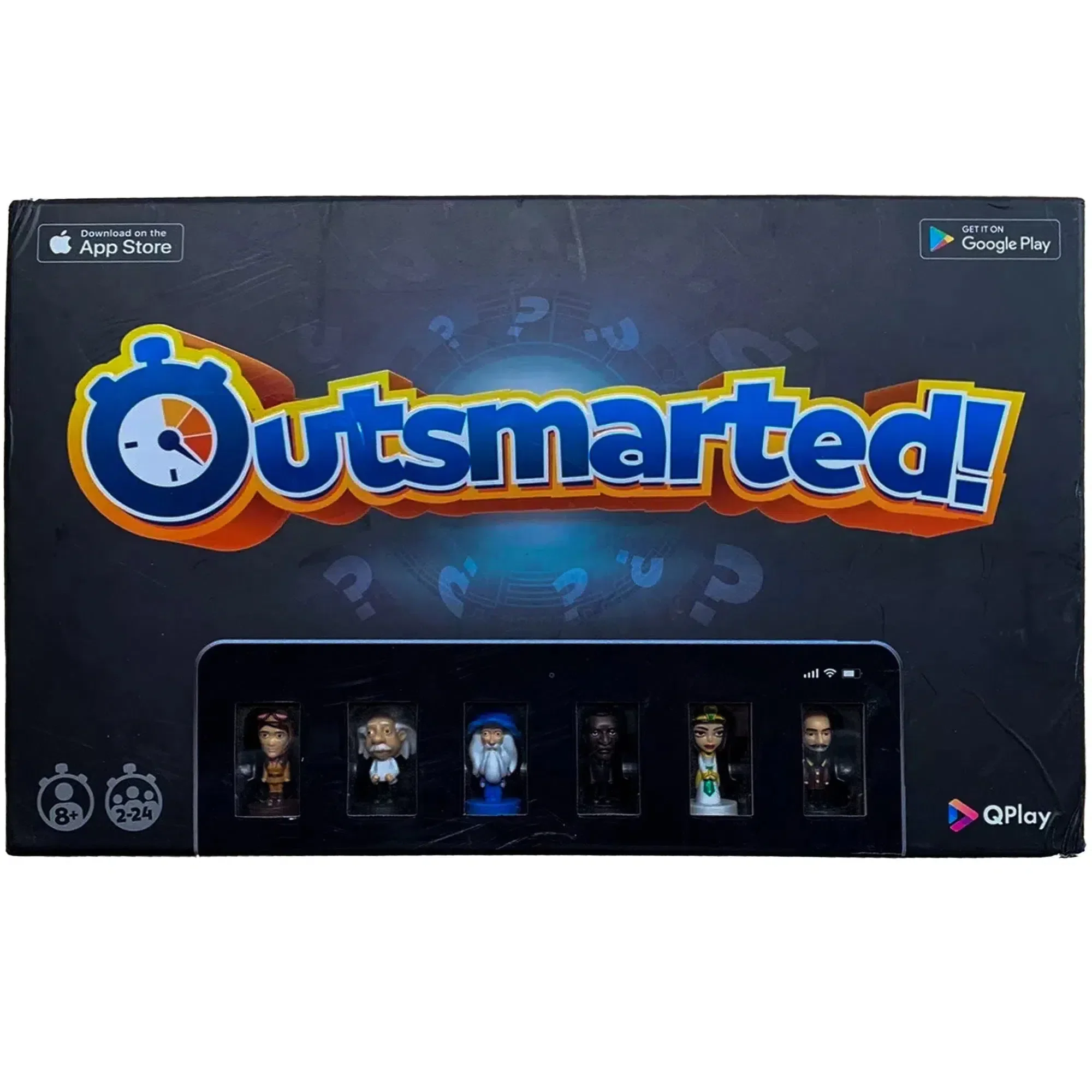 Outsmarted! - Trivia Quiz Show Board Game for Family, Adults, and Children (2-24 Players, Ages 8+) - QPlay