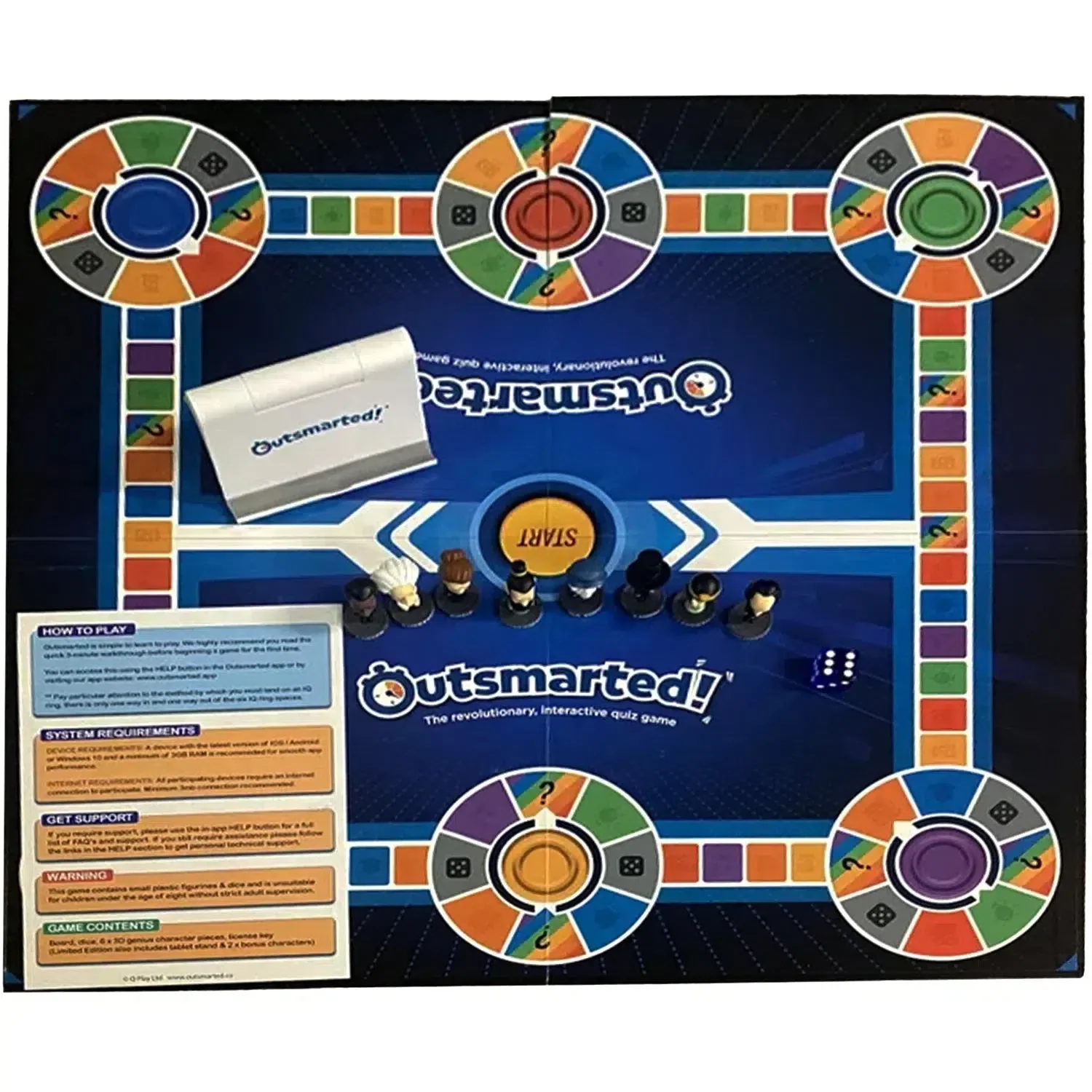 Outsmarted! - Trivia Quiz Show Board Game for Family, Adults, and Children (2-24 Players, Ages 8+) - QPlay - Image 5