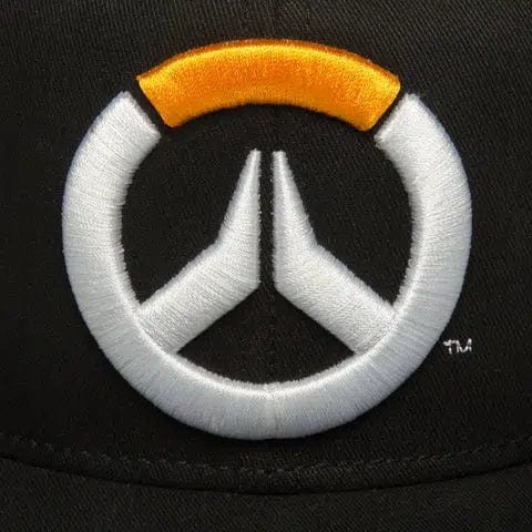 Overwatch - Logo Snapback Hat (Black) - J!NX - Image 3