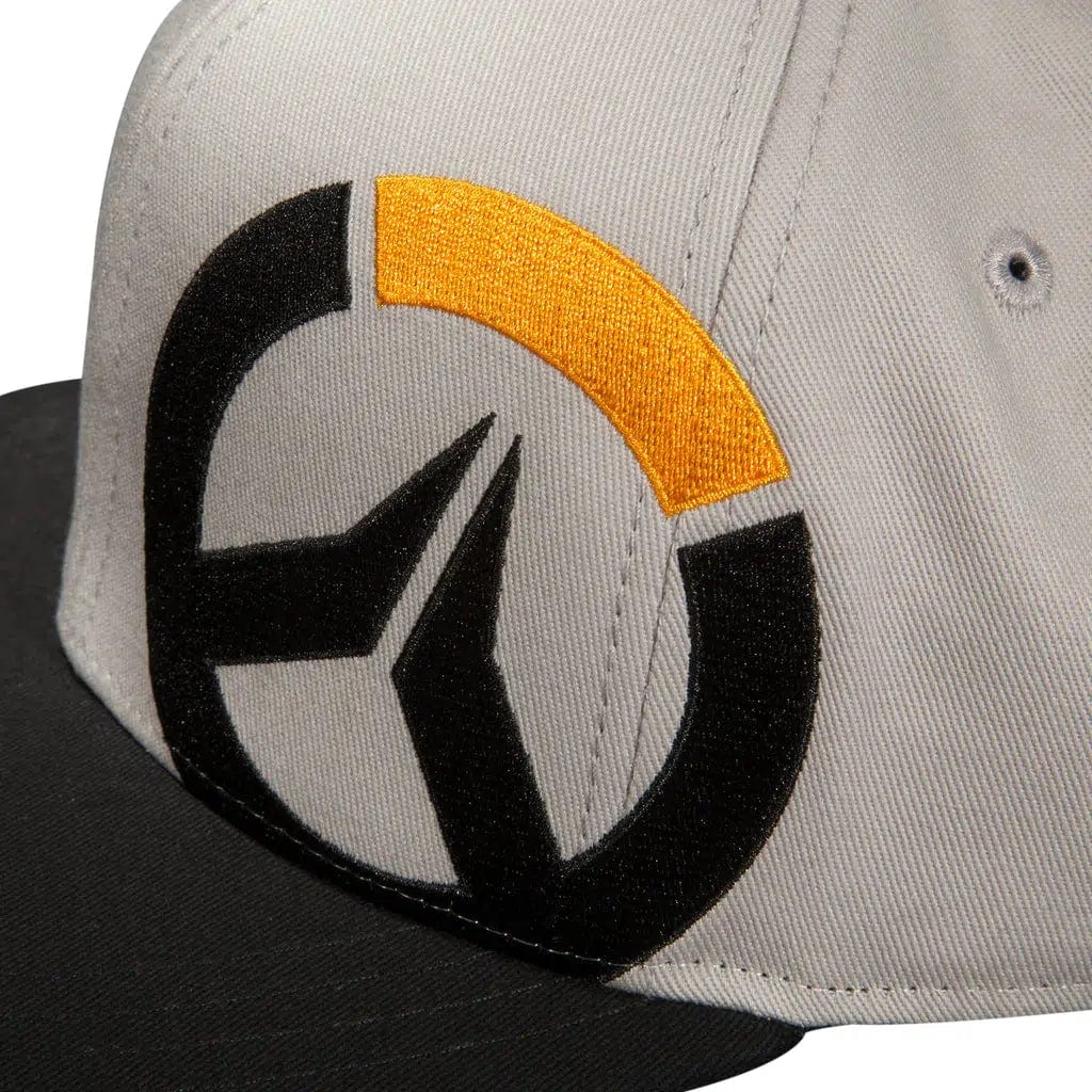 Overwatch - Logo Snapback Hat (White / Black) - J!NX - Image 2