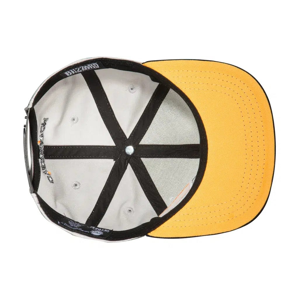 Overwatch - Logo Snapback Hat (White / Black) - J!NX - Image 3