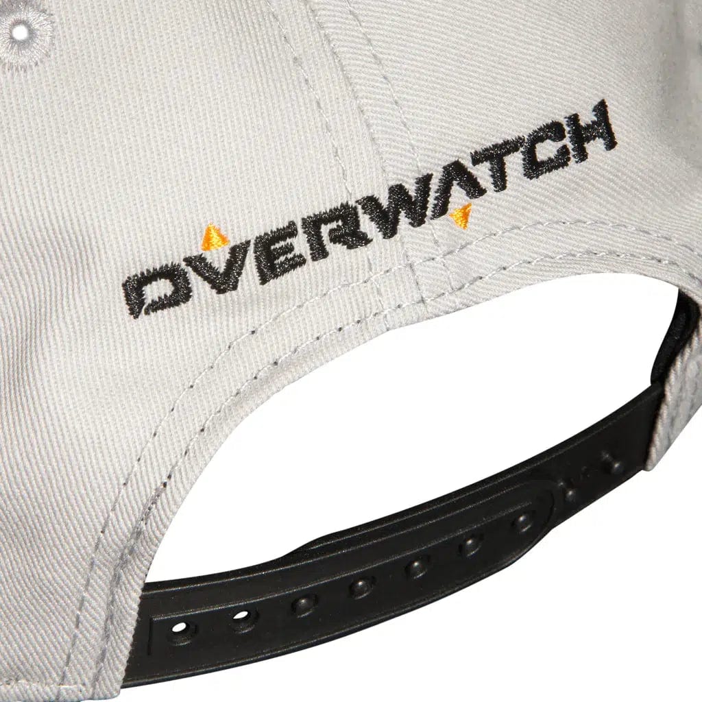 Overwatch - Logo Snapback Hat (White / Black) - J!NX - Image 4