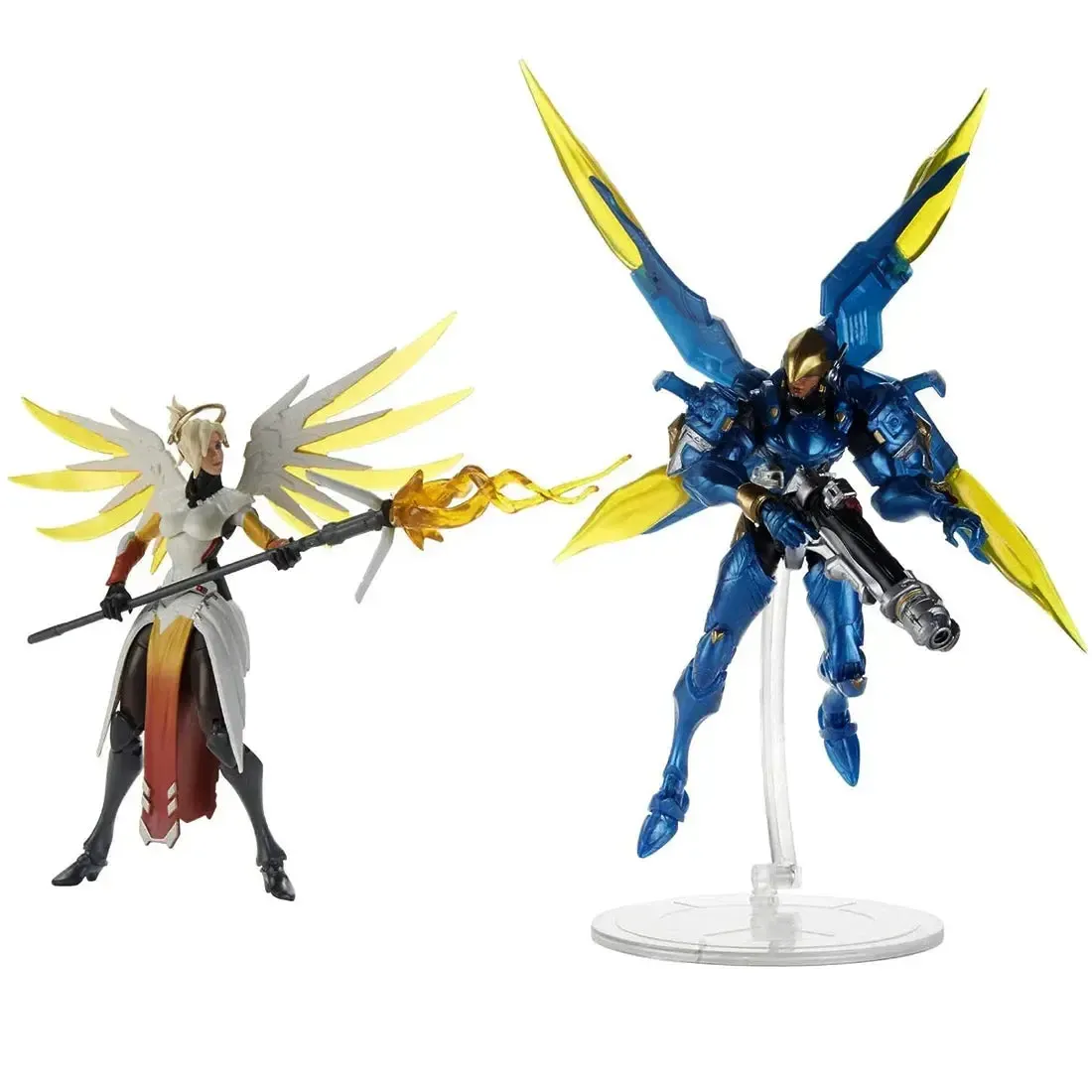 Overwatch - Mercy & Pharah Action FIgure Set (6") - Hasbro - Ultimates Series - Image 3