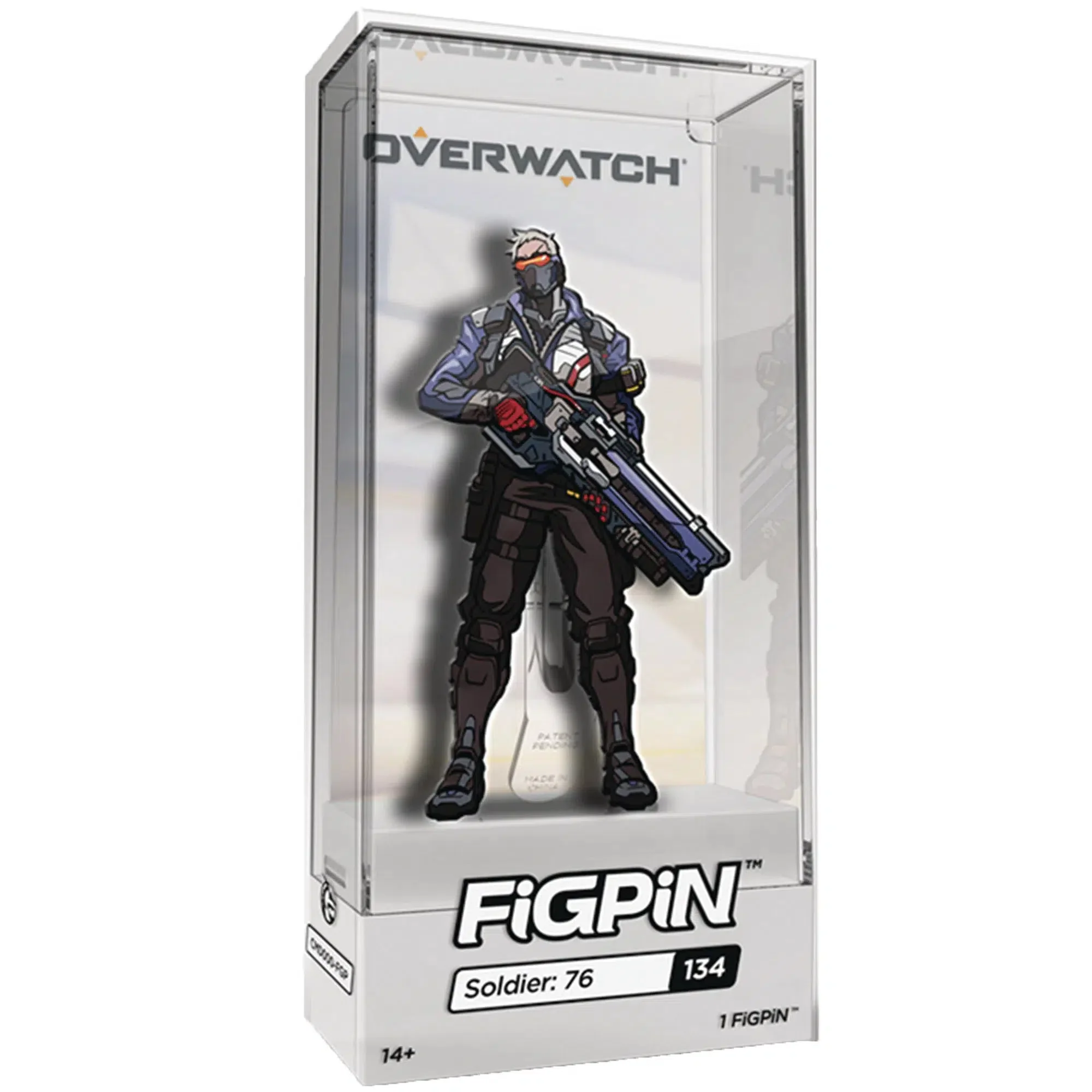 Overwatch - Soldier: 76 Pin Badge (Enamel) - Figpin