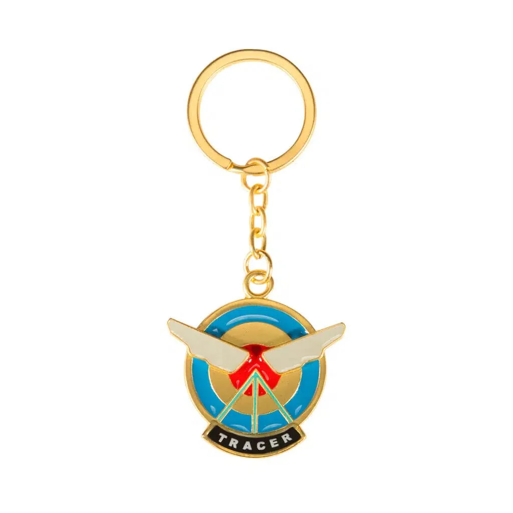 Overwatch - Tracer Metal Keychain - J!NX - Image 2