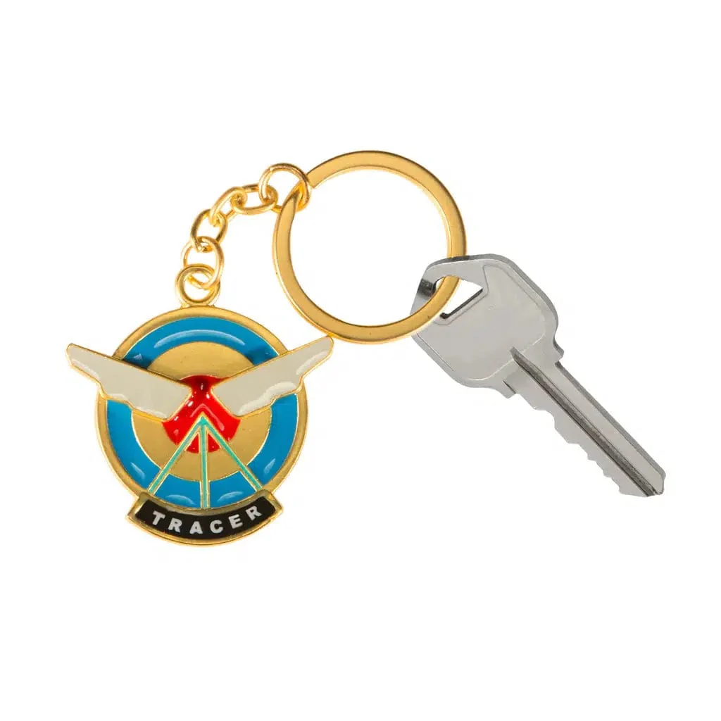 Overwatch - Tracer Metal Keychain - J!NX - Image 3