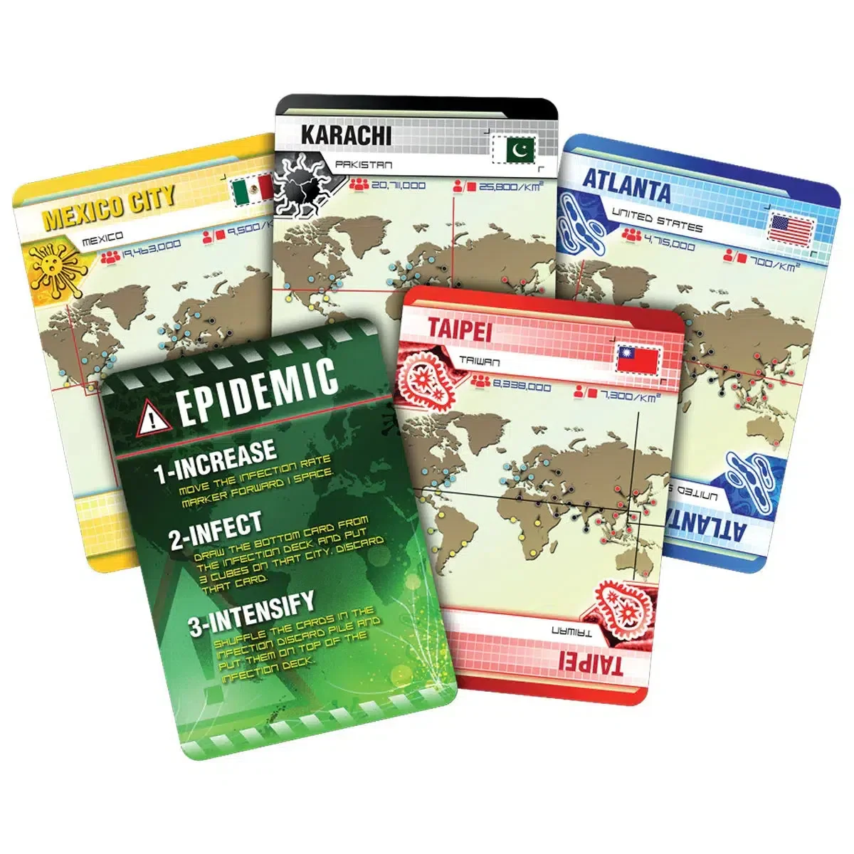 Pandemic - Cooperative Disease Board Game for Family, Adults, and Children (2-4 Players, Ages 8+) - Z-Man Games - Image 6