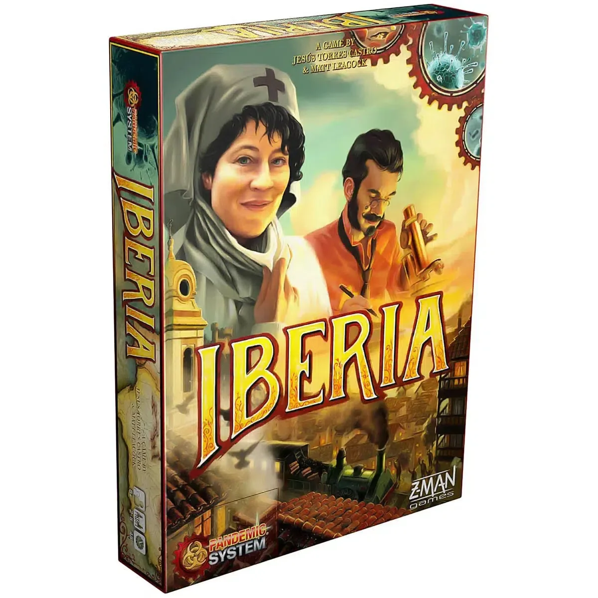 Pandemic: Iberia - Cooperative History Board Game for Family, and Adults (2-5 Players, Ages 8+) - Z-Man Games