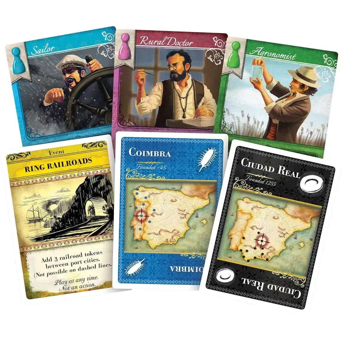 Pandemic: Iberia - Cooperative History Board Game for Family, and Adults (2-5 Players, Ages 8+) - Z-Man Games - Image 5