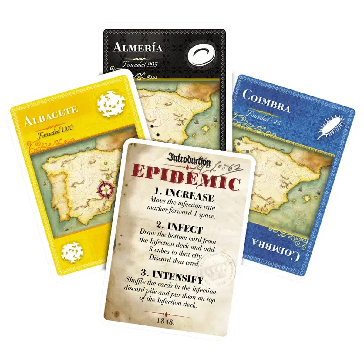 Pandemic: Iberia - Cooperative History Board Game for Family, and Adults (2-5 Players, Ages 8+) - Z-Man Games - Image 6