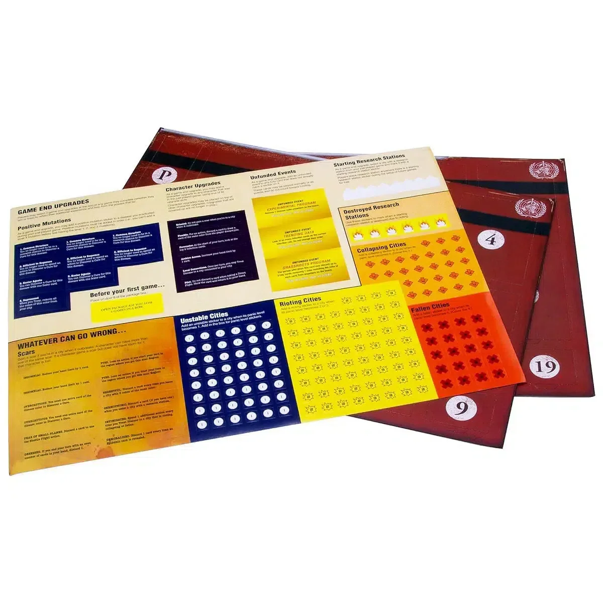 Pandemic: Legacy Season 1 (Red Edition) - Cooperative Science Board Game for Family, and Adults (2-4 Players, Ages 13+) - Z-Man Games - Image 6