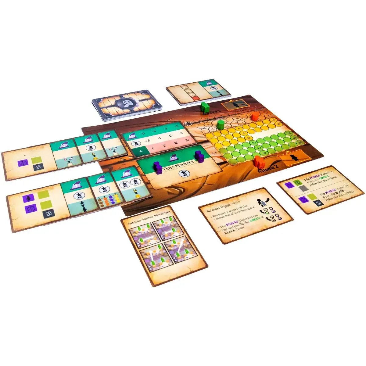 Pendulum - Worker Placement Civilization Board Game for Family and Adults (1-5 Players, Age 12+) - Stonemaier Games - Image 4