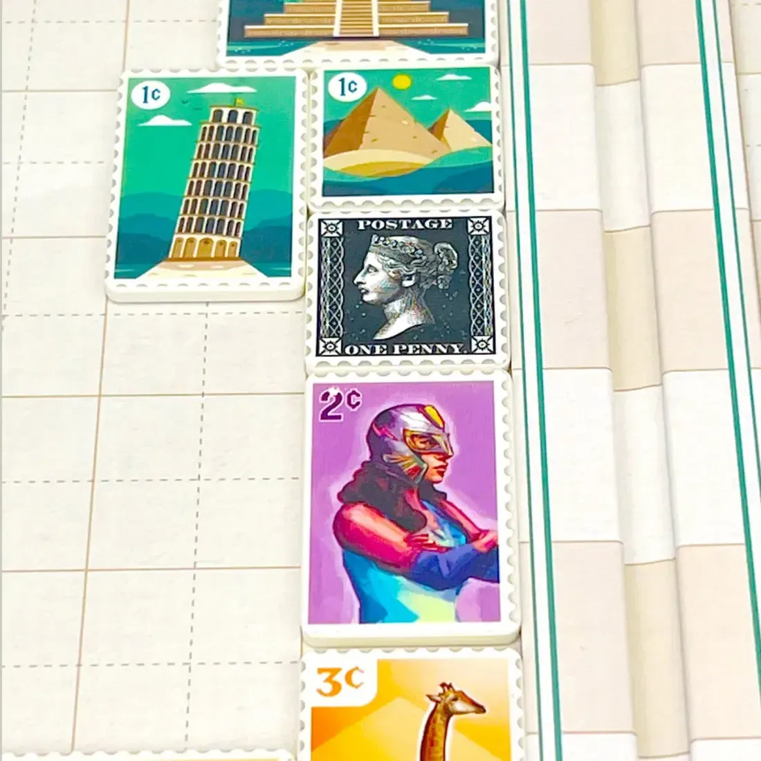 Penny Black - Stamp Collecting Board Game for Family, and Adults (2-4 Players, Age 10+) - Buffalo Games - Image 7