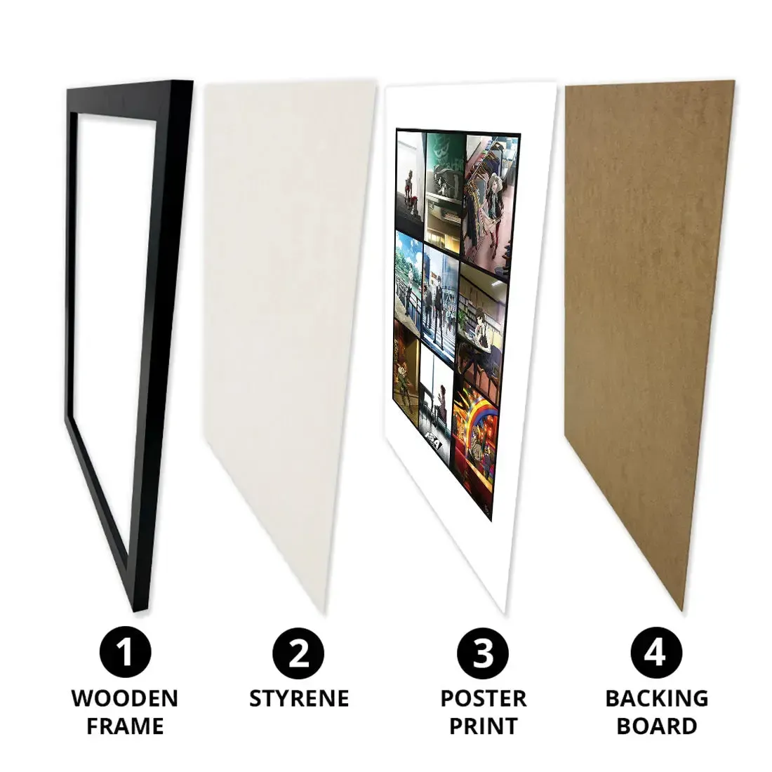 Persona 5 - Phantom Thieves Framed Print (12"x16") - ABYstyle - Image 6