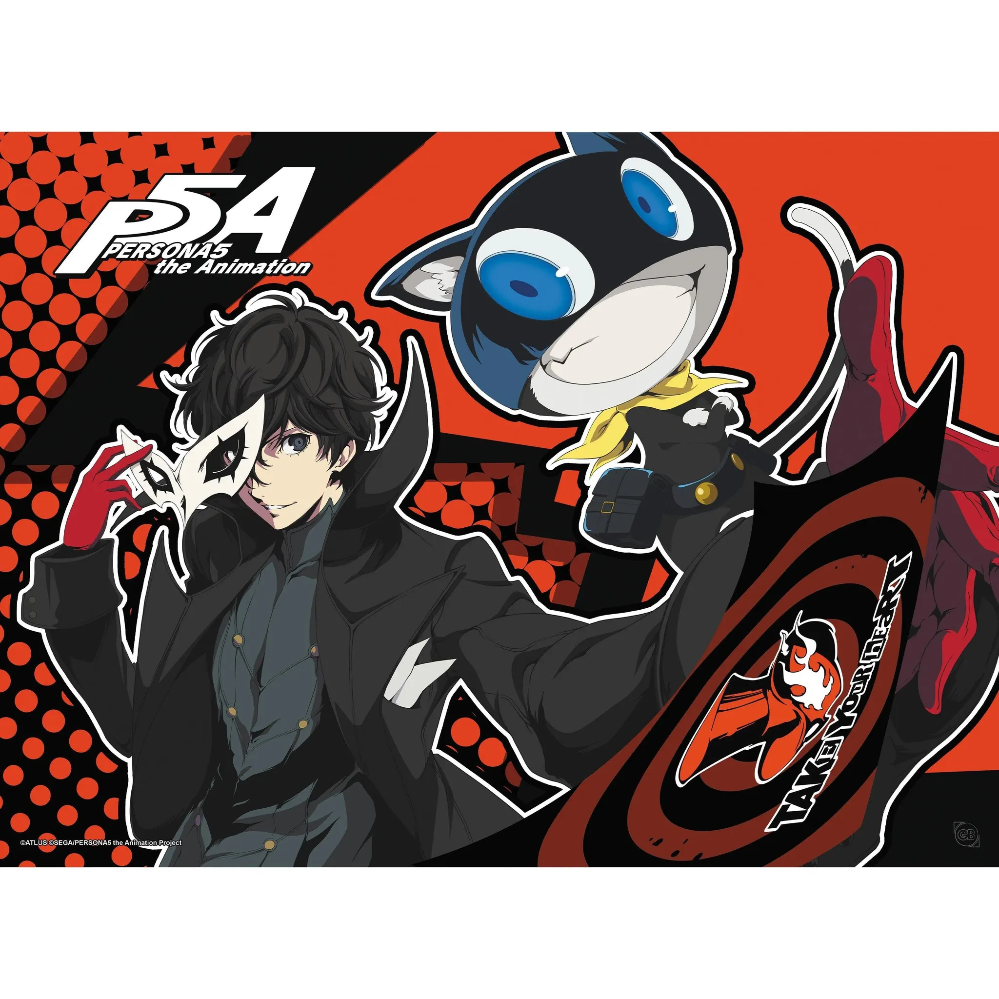 Persona 5: The Animation - Ren, Akechi & Mona Boxed Poster Set (20.5"x15") - ABYstyle - Image 3
