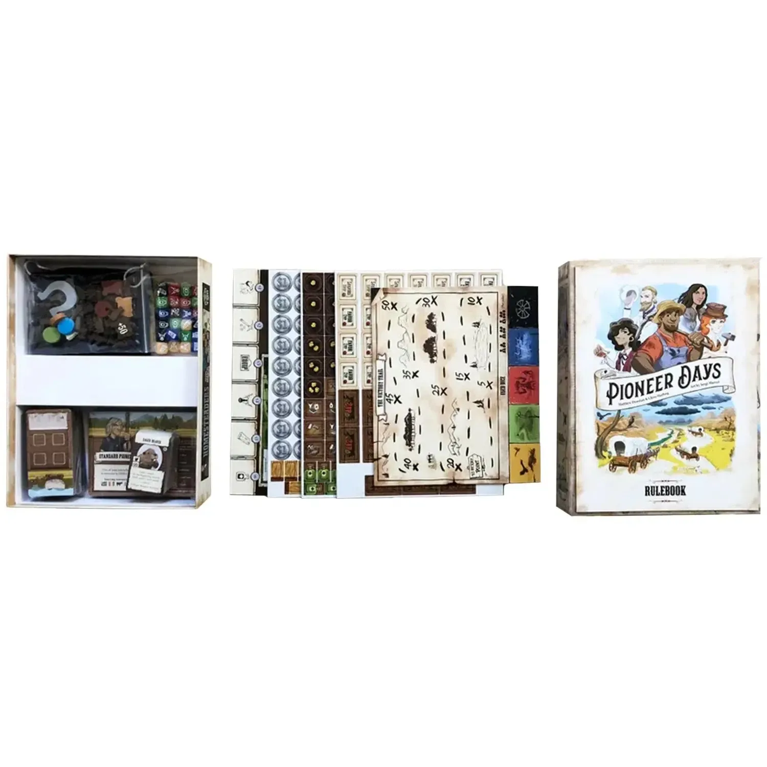 Pioneer Days - Dice-Based Civilization Board Game for Family, and Adults (2-4 Players, Ages 14+) - Tasty Minstrel Games - Image 2