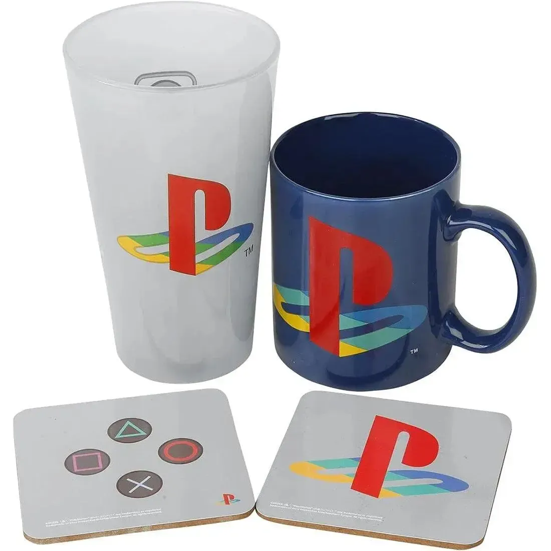 PlayStation - Drinkware Gift Set (Mug, Drinking Glass, Coasters) - ABYstyle - Image 2