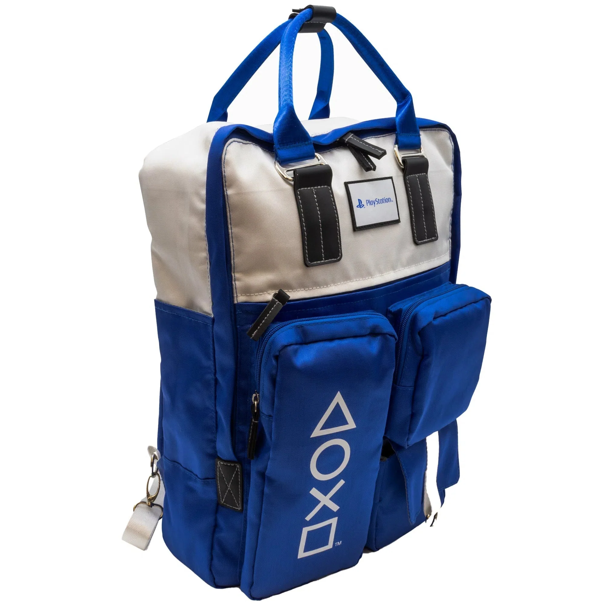 PlayStation - PS Button Symbol Backpack (Blue) - Culturefly - Image 4