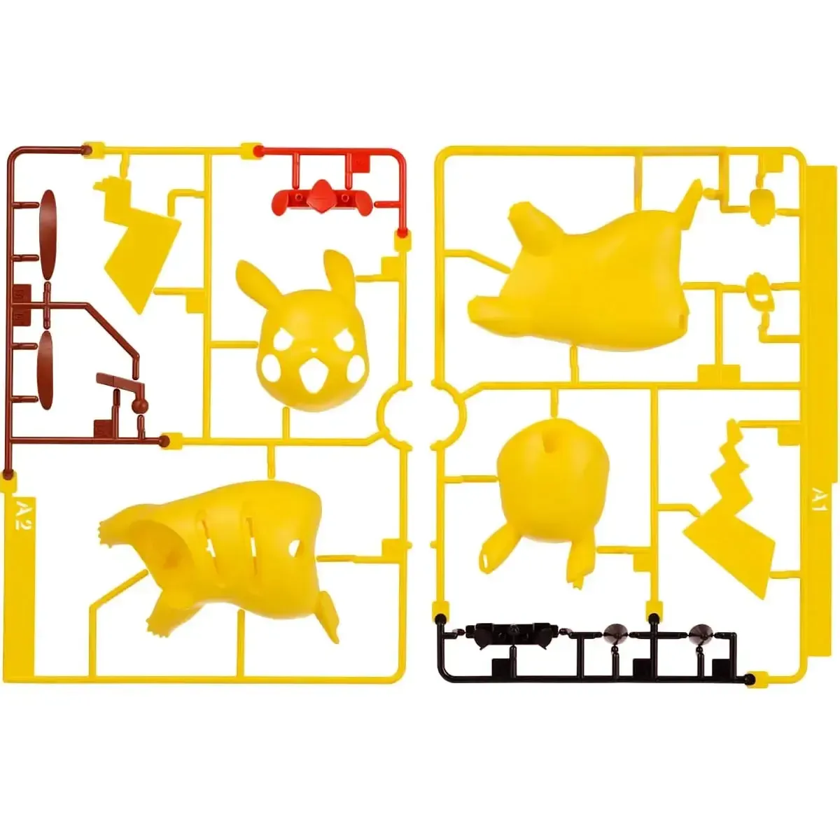 Pokémon - Battle Pose Pikachu Figure Model Kit - Bandai Spirits - Pokémon Plamo Collection Quick Series (03) - Image 3