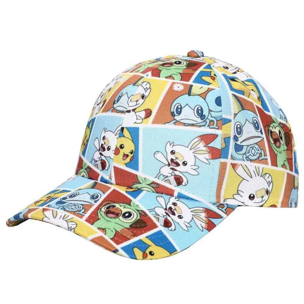 Pokémon - Comic Grid Hat (All Over Print, Sublimated) - Bioworld - Image 3