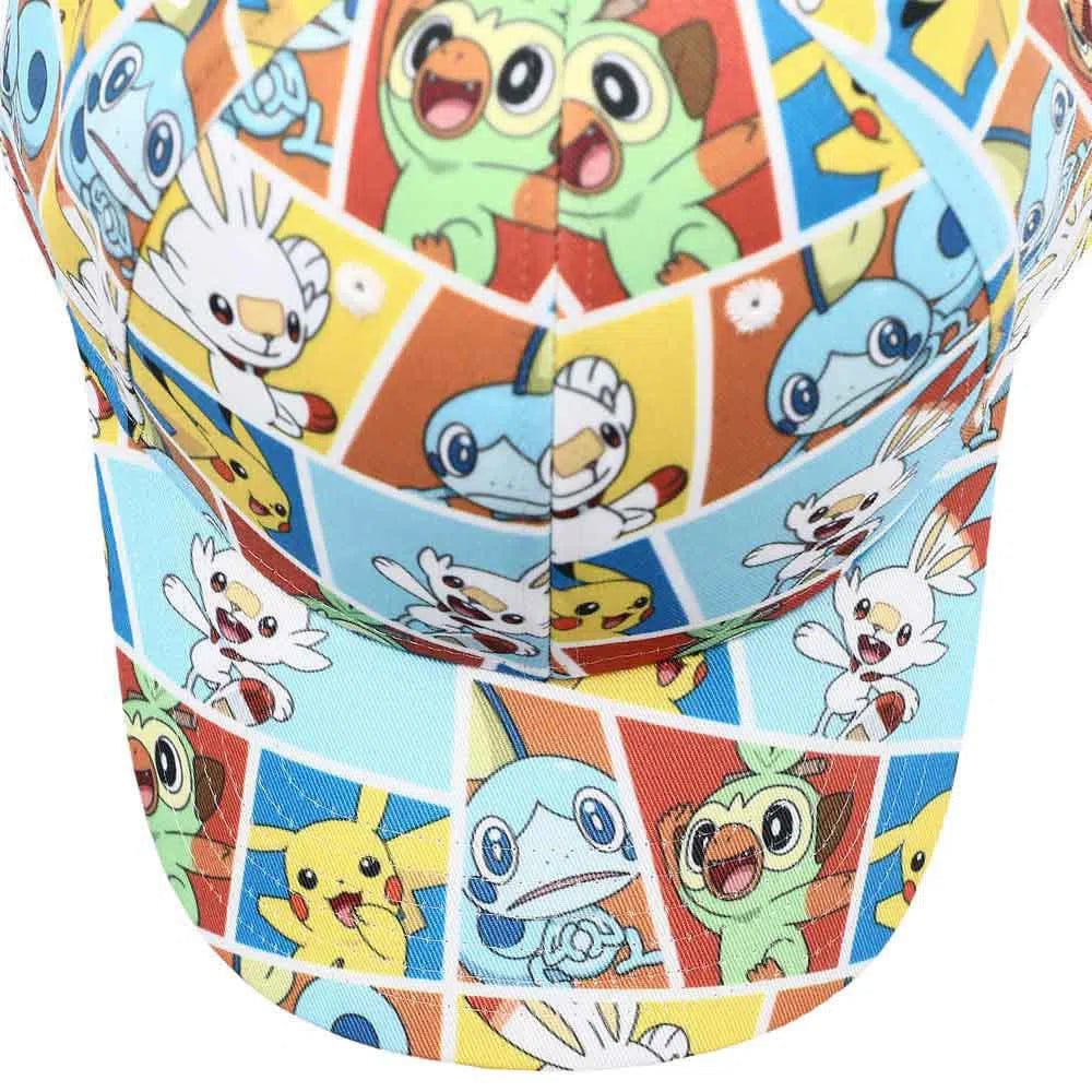 Pokémon - Comic Grid Hat (All Over Print, Sublimated) - Bioworld - Image 6