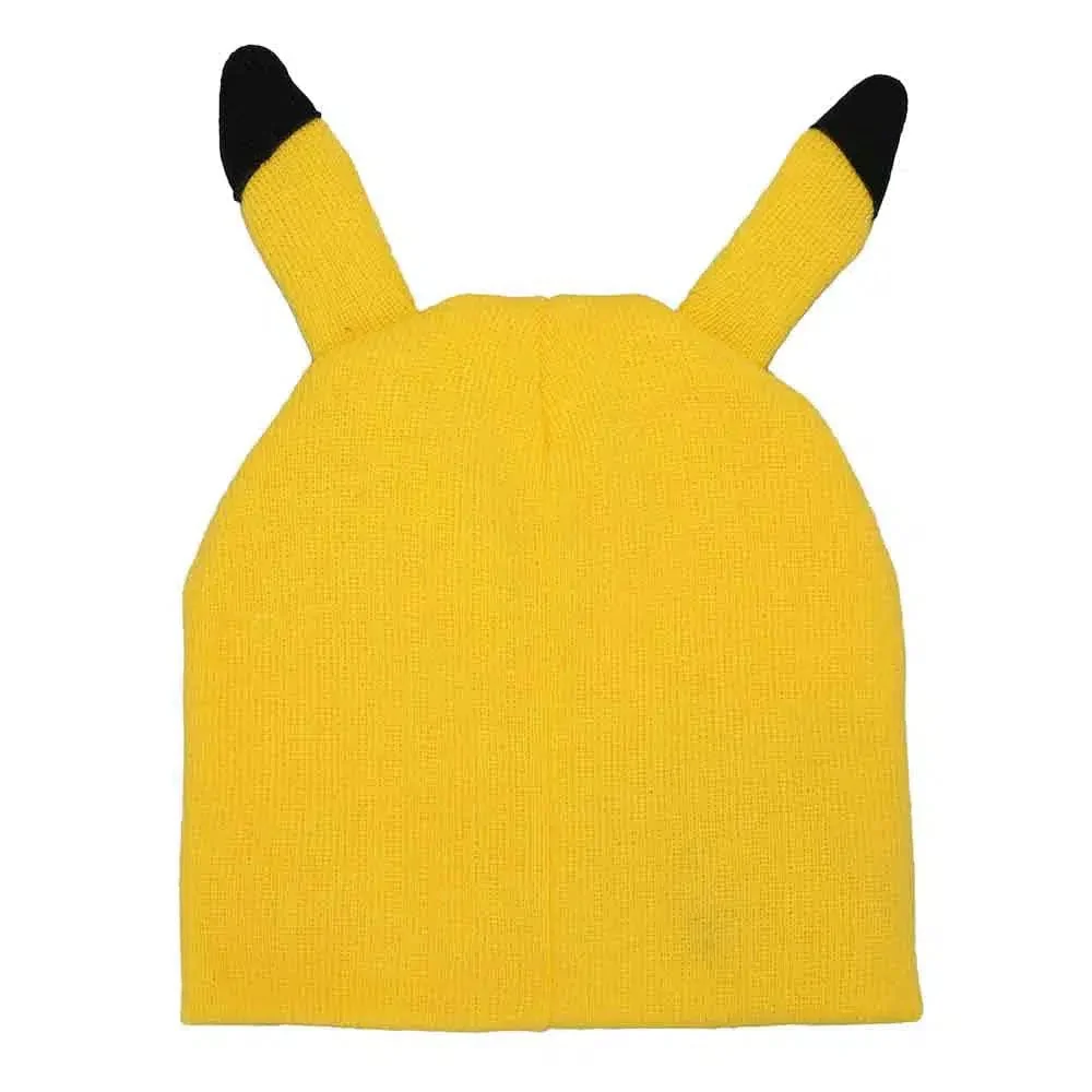 Pokémon - Pikachu Big Face Beanie Hat (Light Up LED) - Bioworld - Image 3