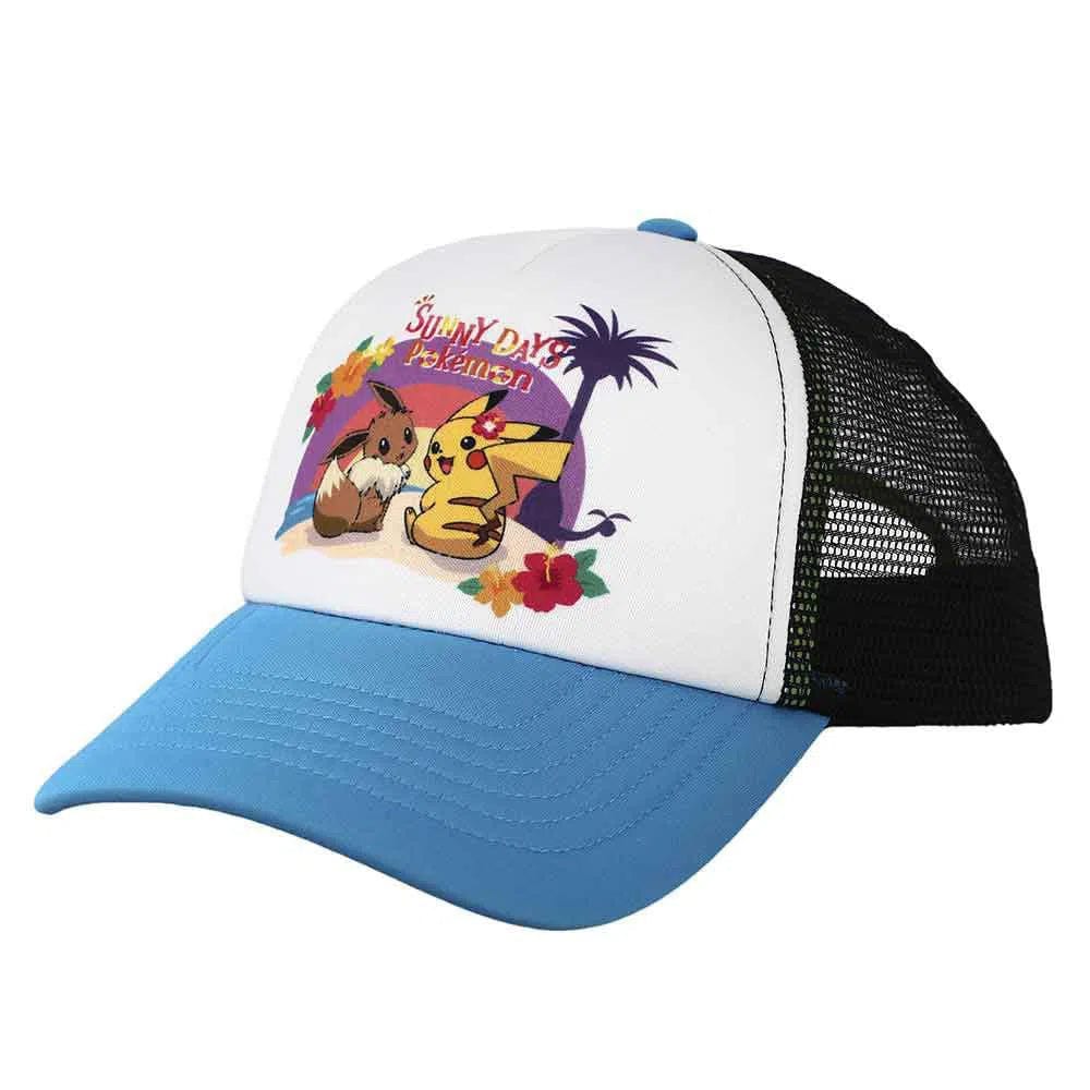Pokémon - Pikachu & Eevee Sunny Days Trucker Hat - Bioworld - Image 3