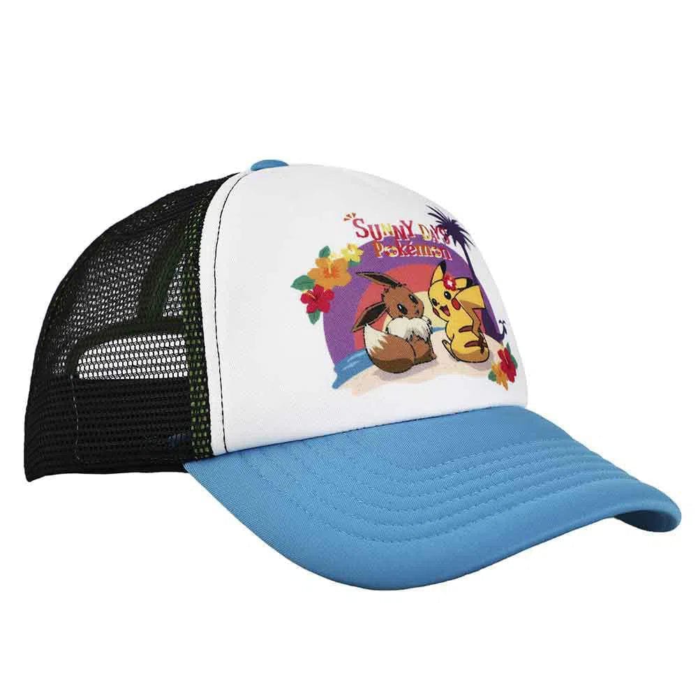 Pokémon - Pikachu & Eevee Sunny Days Trucker Hat - Bioworld - Image 4