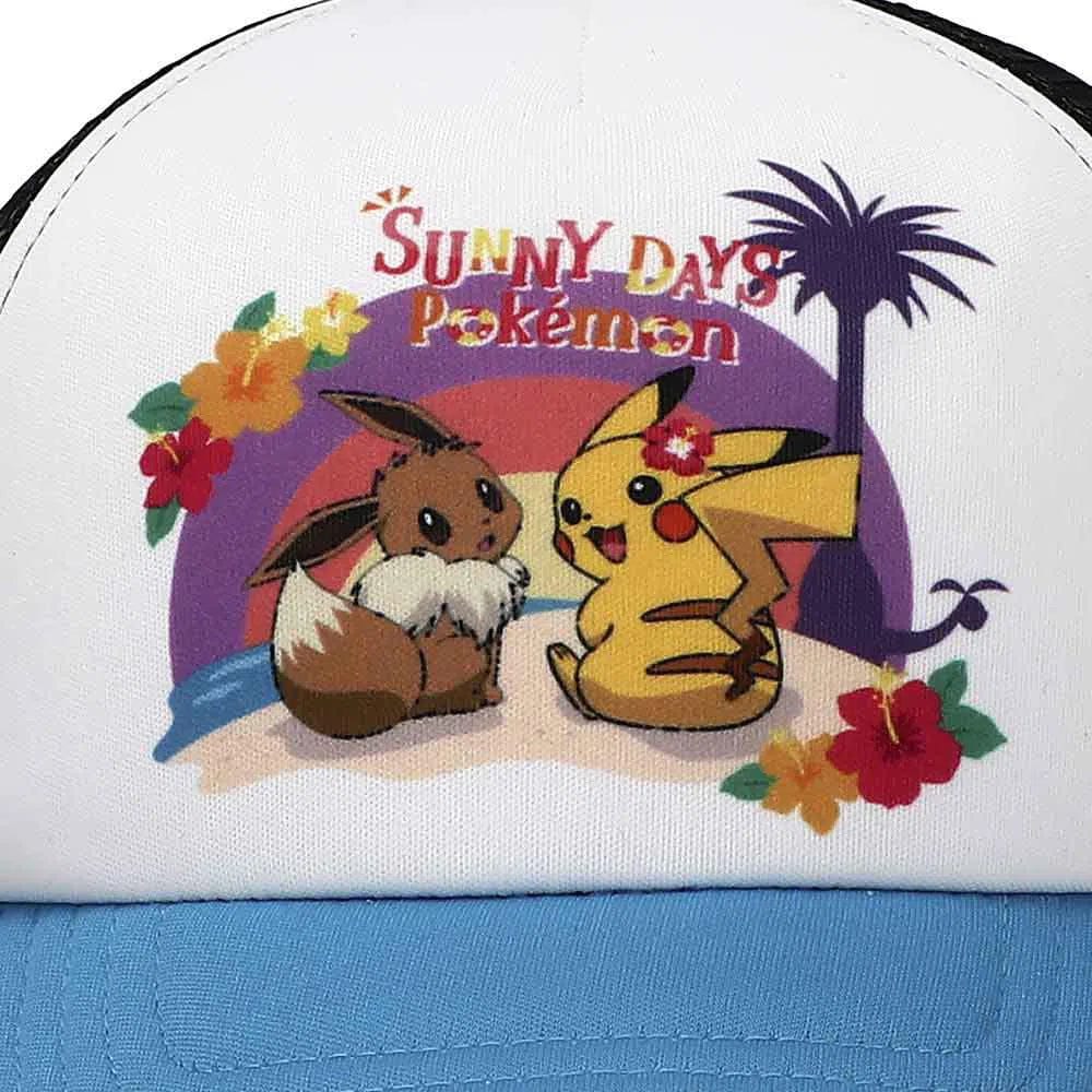 Pokémon - Pikachu & Eevee Sunny Days Trucker Hat - Bioworld - Image 5