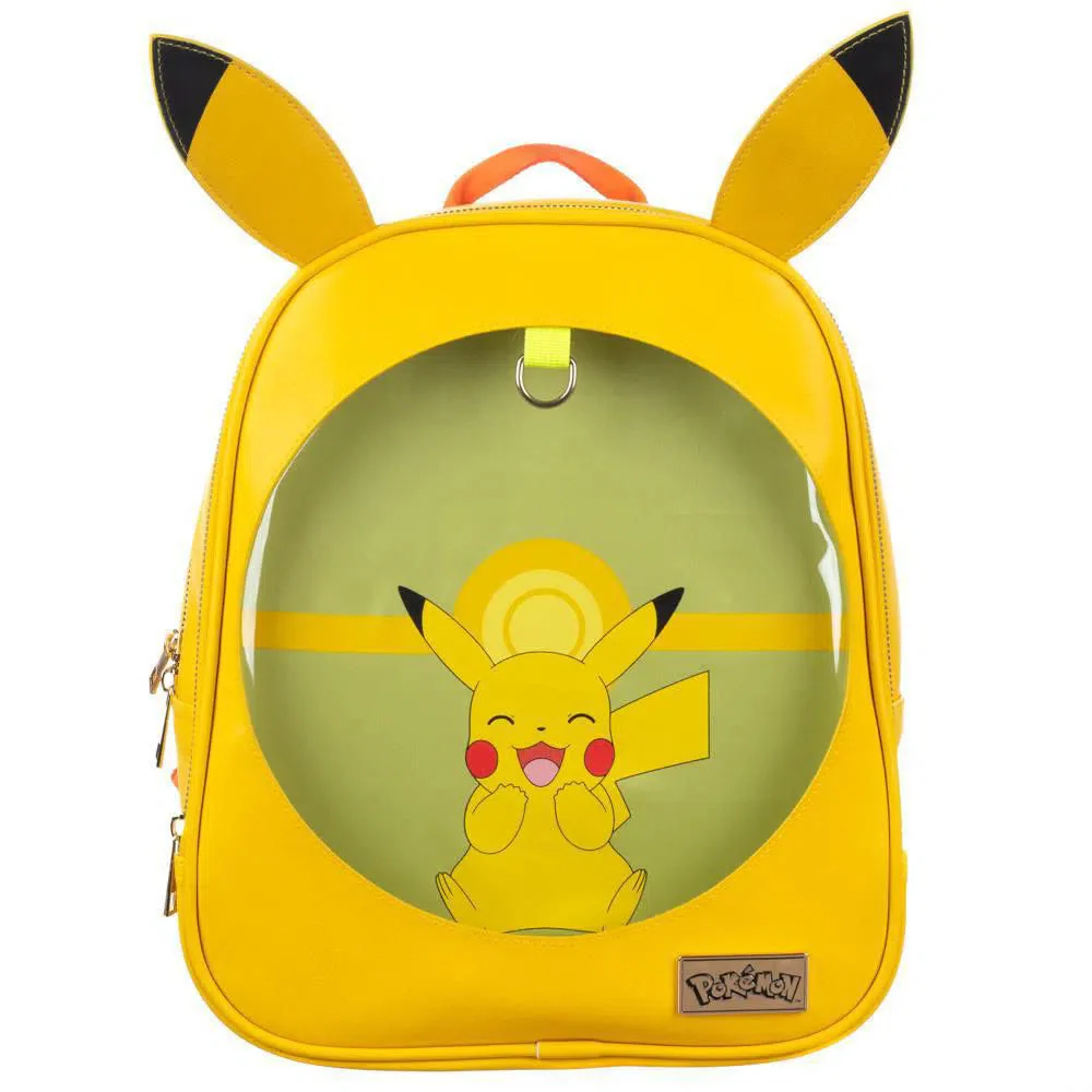Pokémon - Pikachu ITA Pin Window Display Mini Backpack - Bioworld