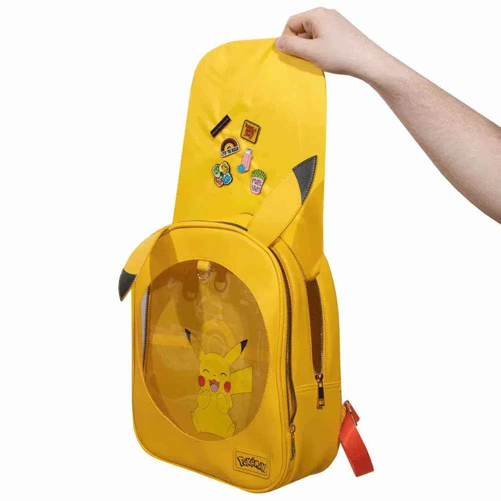 Pokémon - Pikachu ITA Pin Window Display Mini Backpack - Bioworld - Image 3