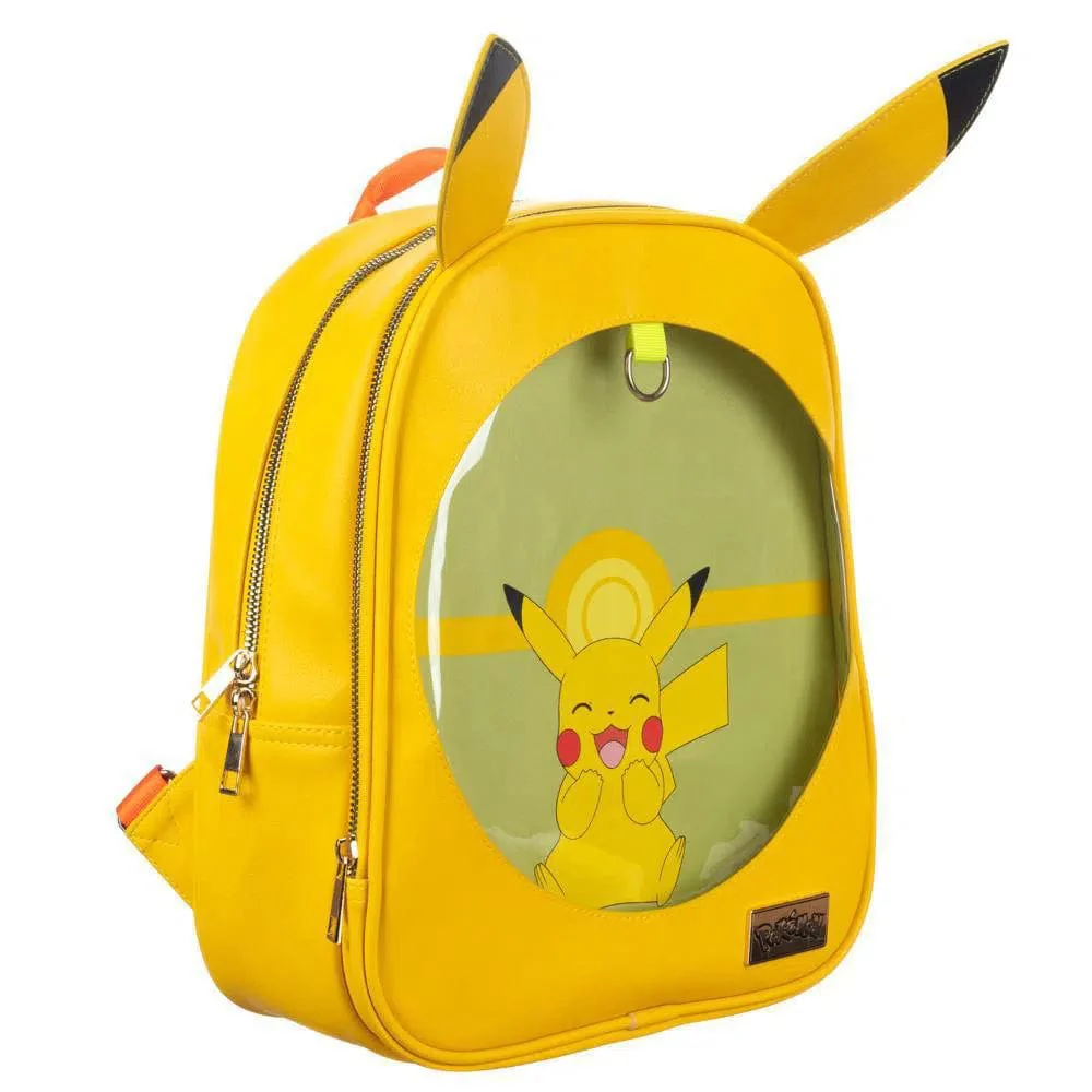 Pokémon - Pikachu ITA Pin Window Display Mini Backpack - Bioworld - Image 4