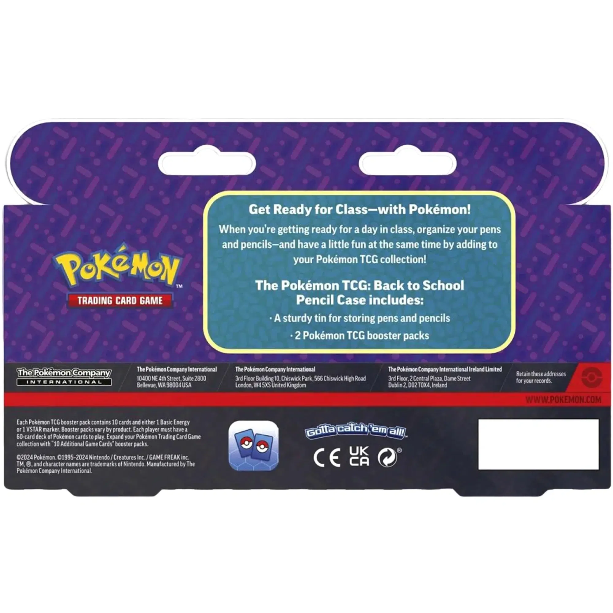Pokémon TCG [2024 Back to School] - Charizard Pencil Case Tin & 2 Booster Packs Gift Set - The Pokémon Company International - Image 5