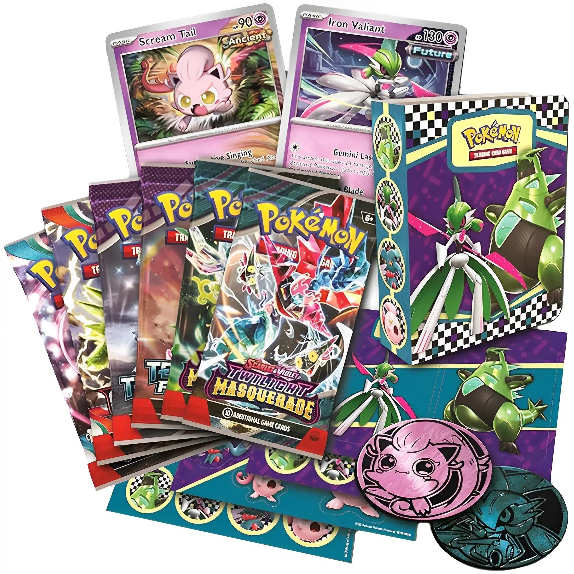 Pokémon TCG [2024 Back to School] - Collector Chest Bundle Gift Set - The Pokémon Company International - Lunchbox, Booster Packs, Mini Portfolio Binder - Image 3